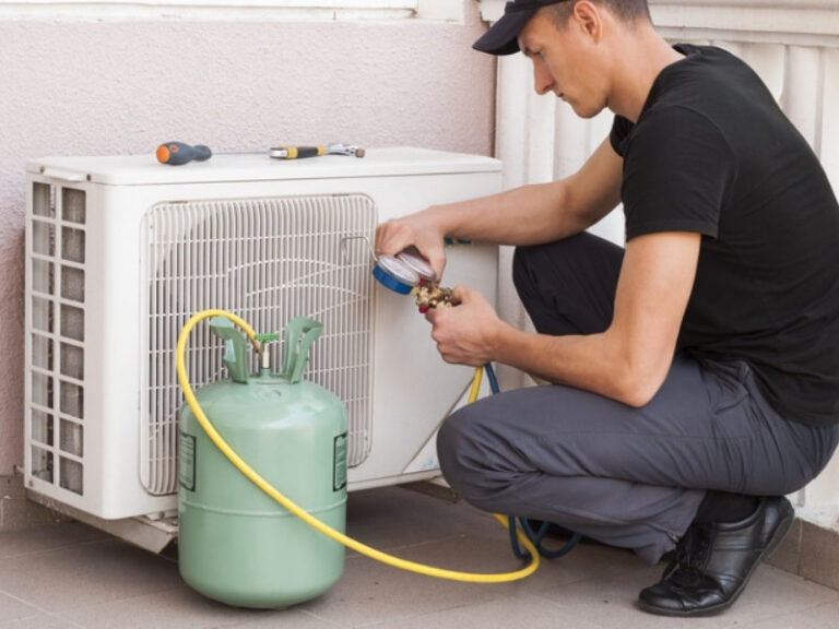 Repairing Busted Refrigerant Pipes