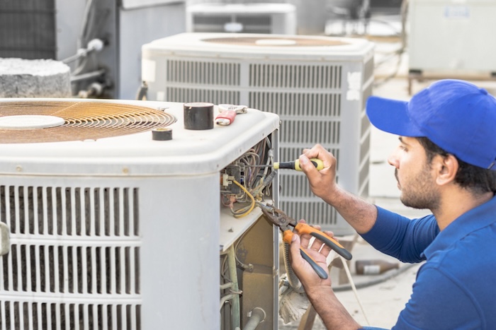 Professional Has To Fix Broken AC System